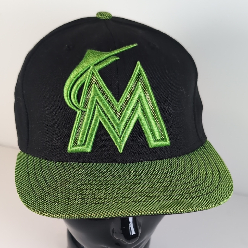 New Era 59/50 Mami Marlin's 7 1/4"